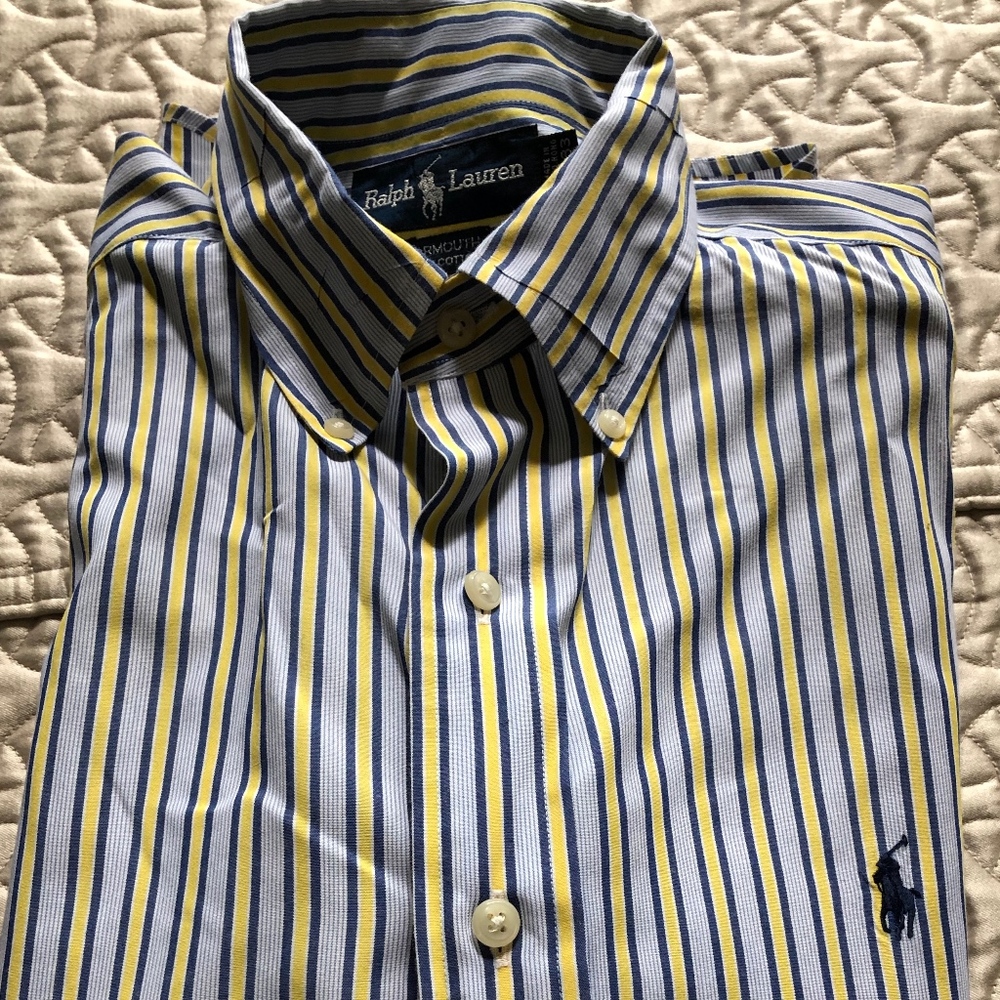 4-Pk Men's Polo Ralph Lauren Yarmouth Dress Shirts